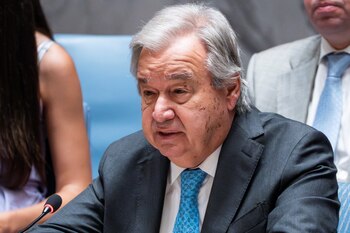 António Guterres es el actual