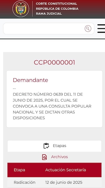El presidente Gustavo Petro presentó