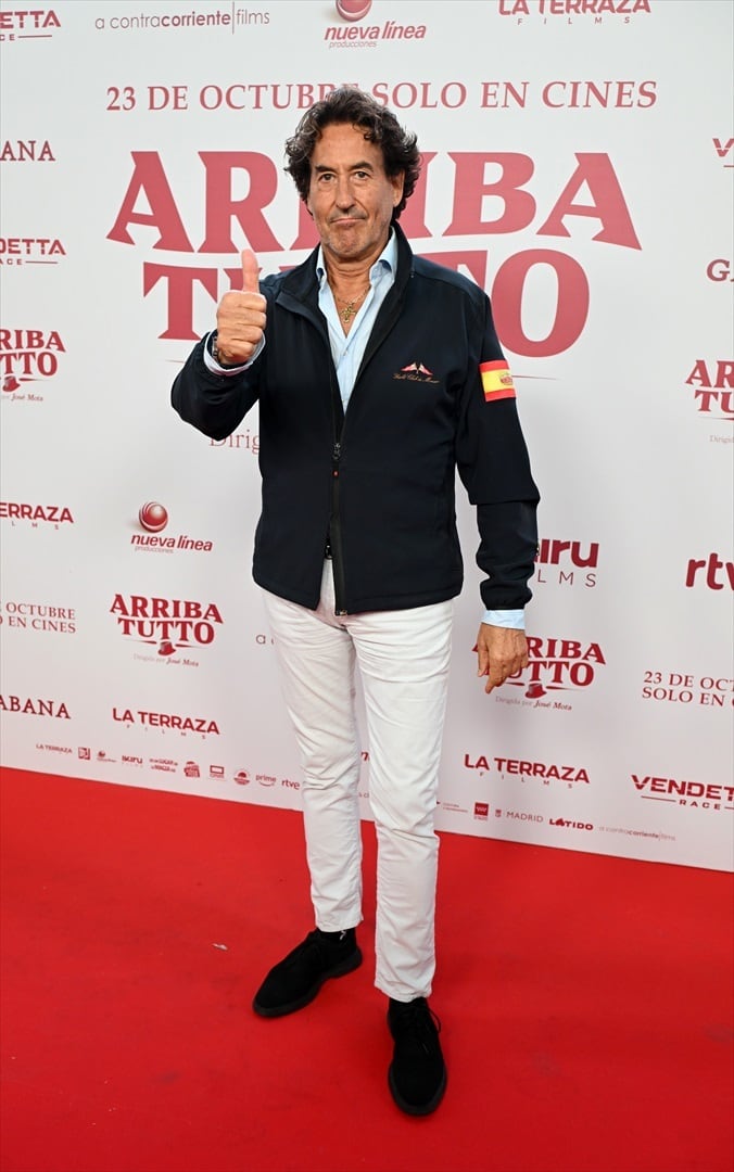 Álvaro de Marichalar en el estreno de la nueva película de José Mota,