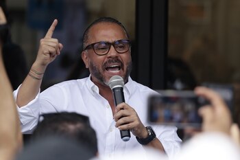 El saliente presidente de la