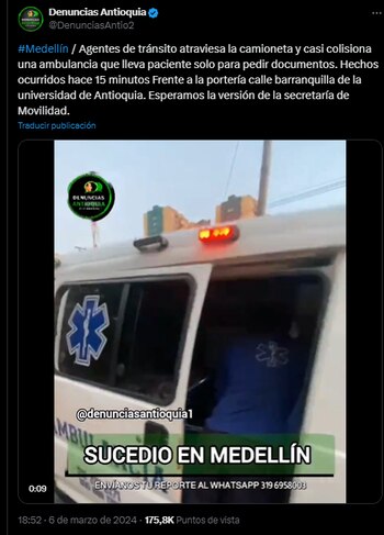 Fue publicado un video en