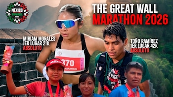 ¿Quiénes son los atletas rarámuris y mixtecas que conquistaron el oro, plata y bronce en el Gran Maratón de la Muralla China?