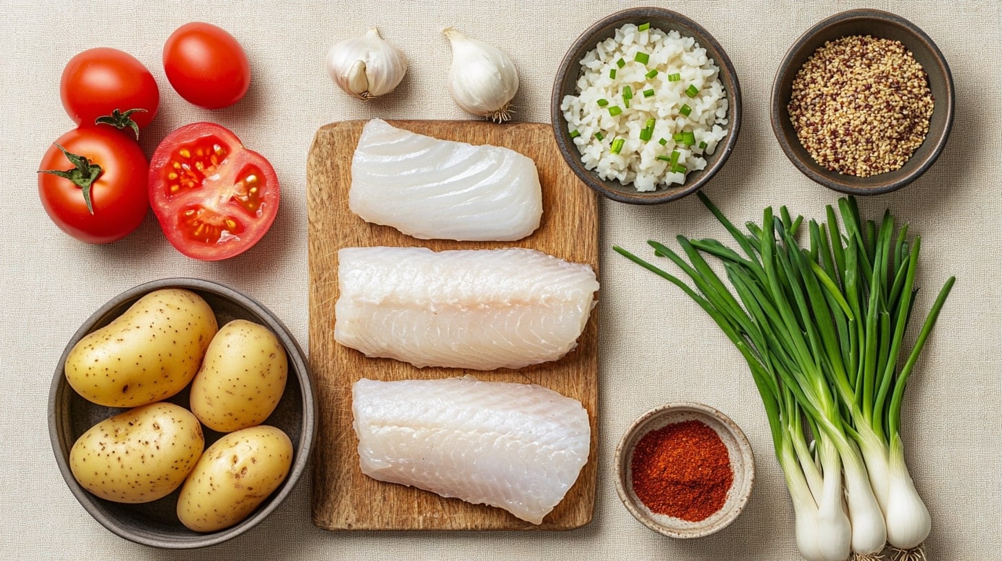 Estofado de bagre servido con arroz blanco, un platillo caliente, nutritivo y lleno de sabor tradicional. - (Imagen Ilustrativa Infobae)