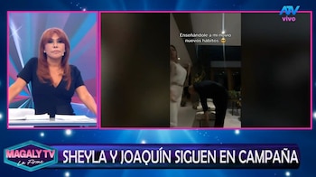 Magaly Medina arremete contra Sheyla Rojas y le recuerda a Sir Winston por defender a Joaquín Ramírez: “Contigo no se iba a casar”. Captura: Magaly TV La Firme.
