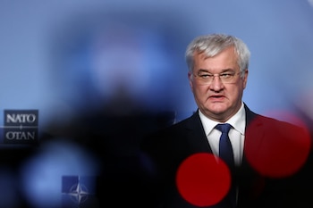 El ministro de Exteriores ucraniano,