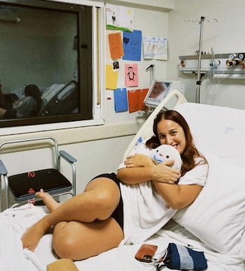 Lucrecia pasó tres semanas internada