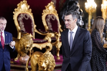Imagen de archivo del presidente del Gobierno y secretario general del PSOE, Pedro Sánchez, a 12 de octubre de 2025, en Madrid