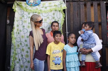 Las casas que se construyeron