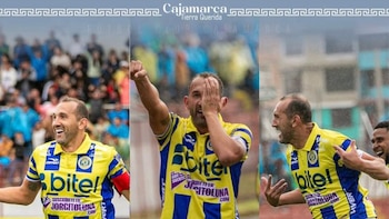 Hernán Barcos en sus tres