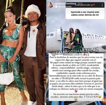 Historias de Instagram de Yuranis