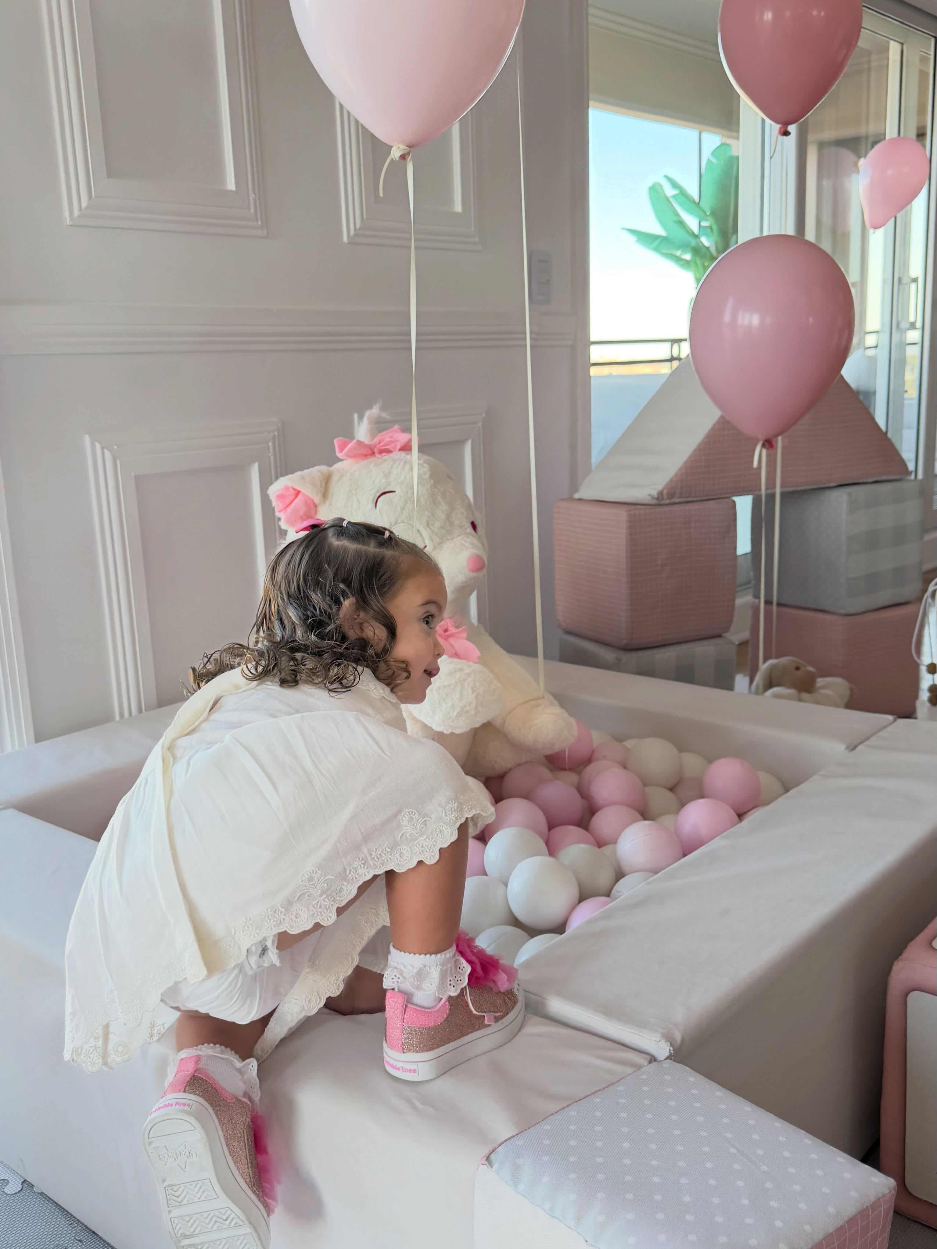 La pequeña amaneció con una sorpresa en la casa familiar