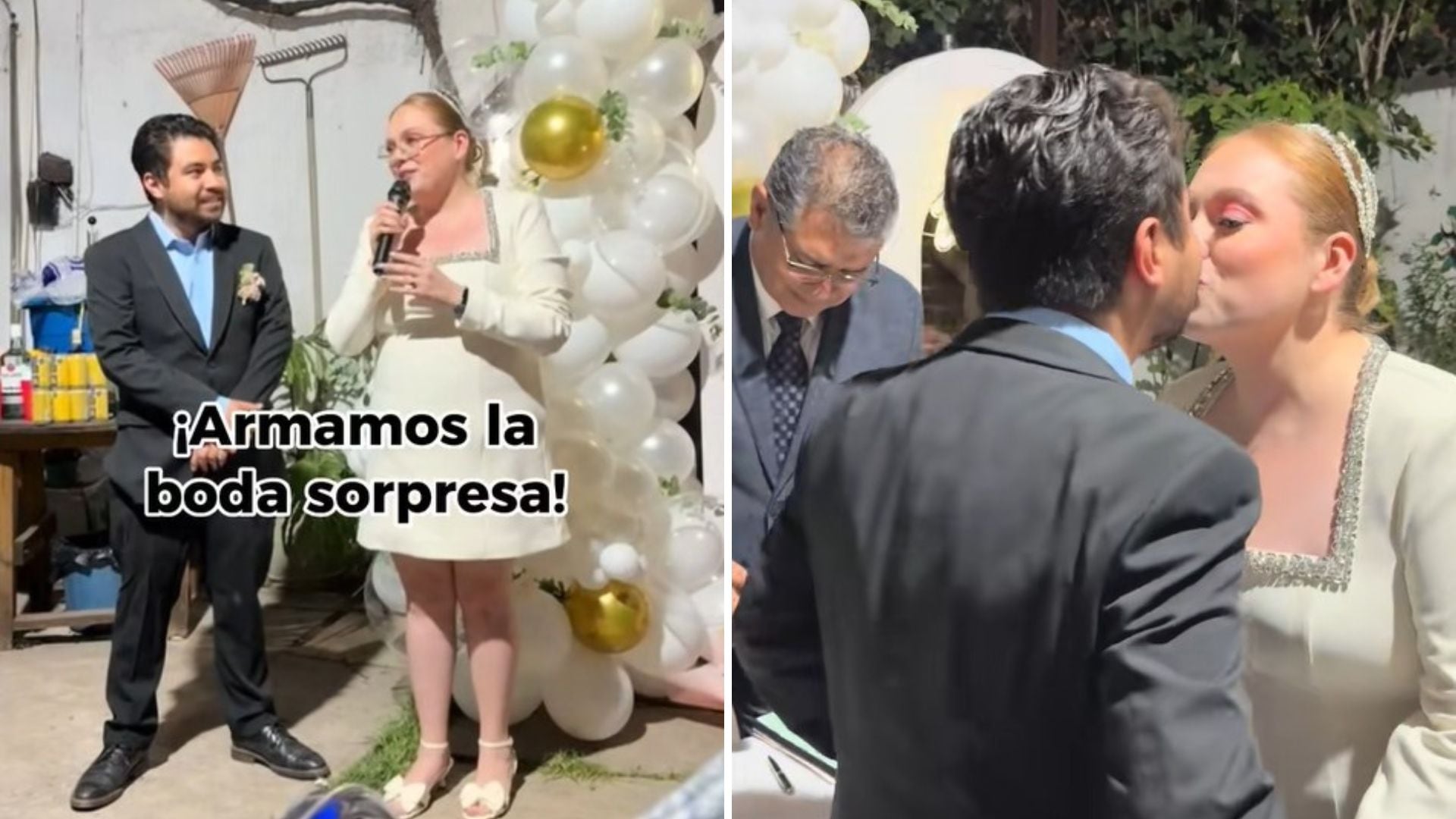 El momento quedó inmortalizado en un clip que recorrió internet.