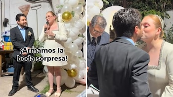 El momento quedó inmortalizado en