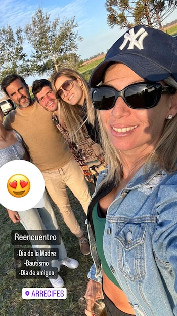 La fotografía que compartió Mica