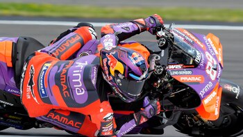 Jorge Martín domina la primera