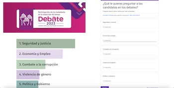 Así luce la página donde