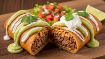 Receta de chimichangas: el platillo fácil y rápido que conquista con su sabor crujiente