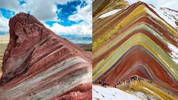 Perú destaca en ranking mundial de montañas de colores con Pallay Punchu y Vinicunca, dos paisajes únicos de Cusco