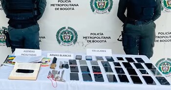 Los detenidos también contaban con
