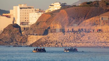 La Marina Real marroquí intercepta