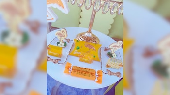 La decoración del cumpleames de