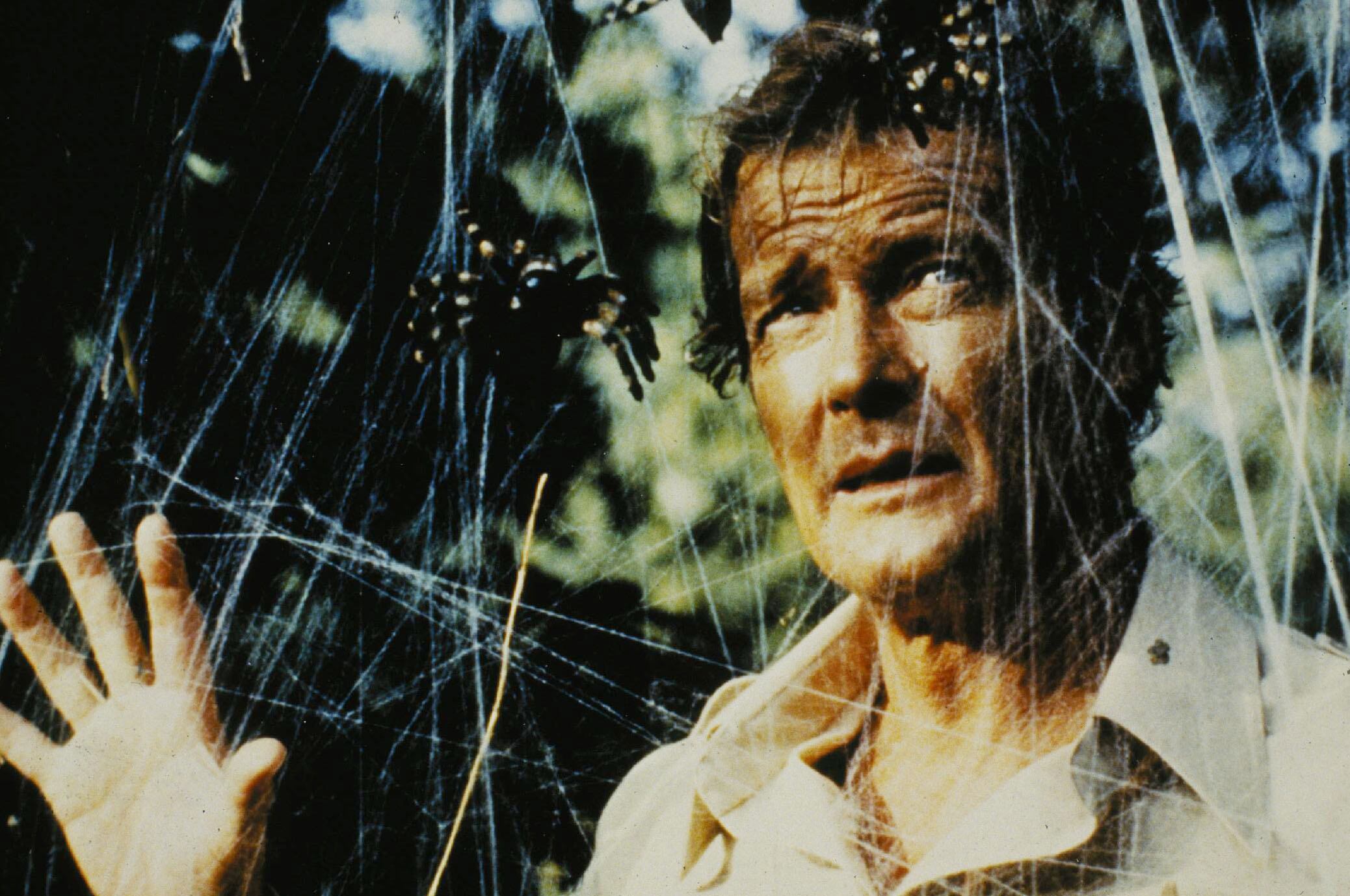 El extenista compartió almuerzos memorables con Roger Moore y Christopher Reeve durante el rodaje en Pinewood Studios (United Artists/Shooting Star/Sipa USA)