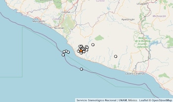 Temblor reportado en Michoacán.
(SSN)