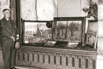 Benito al lado de sus