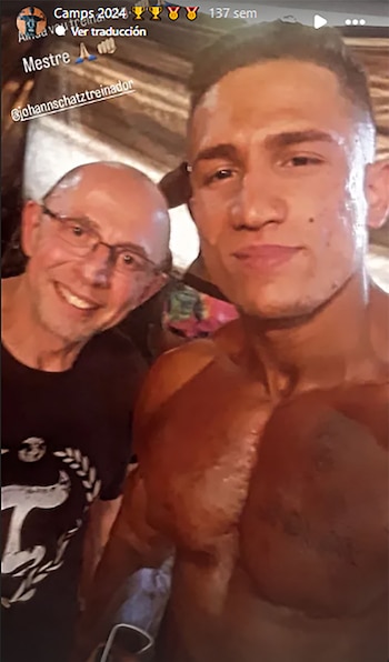 El fisicoculturista brasileño tenía dos