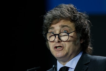 Javier Milei, presidente de Argentina