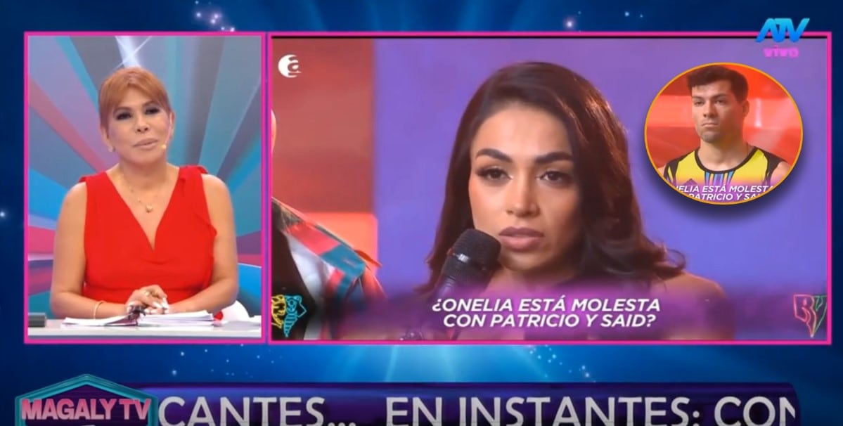 Ampay en Argentina: Onelia Molina revela su decepción con Pato Parodi en vivo. Captura: Magaly TV La Firme.