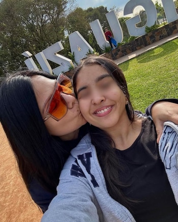 Valentina, hija de Tula Rodríguez,