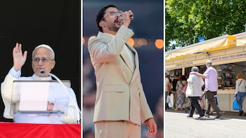 Dónde comer en Madrid durante la visita del Papa, la Feria del Libro y los conciertos de Bad Bunny (Montaje Infobae)