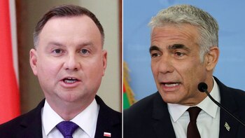 Andrzej Duda y Yair Lapid