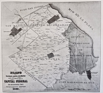 Plano Buenos Aires 1888