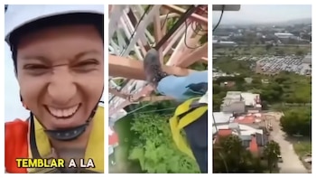 Así vivió el sismo de 7.4 a casi 40 metros un joven sobre torre en Chiapas: “No paro de temblar, estuvo potente” | VIDEO