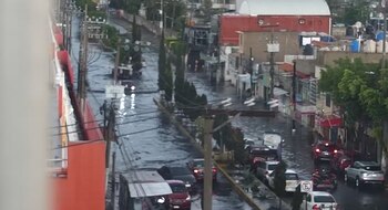 Caos vial debido a los