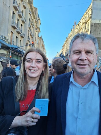 Los diputados radicales Danya Tavela