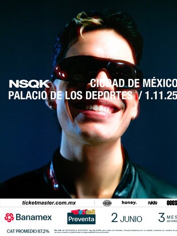 Cartel oficial. (Ocesa)