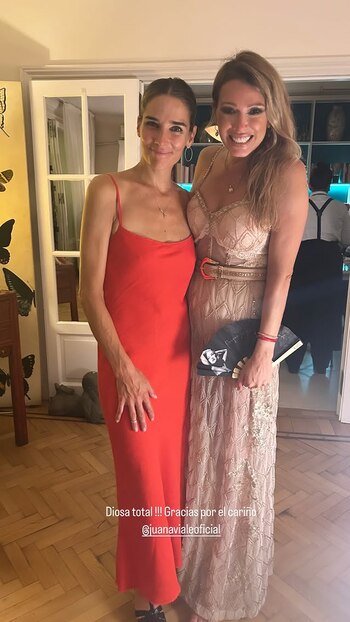 Coki Ramírez junto con Juana