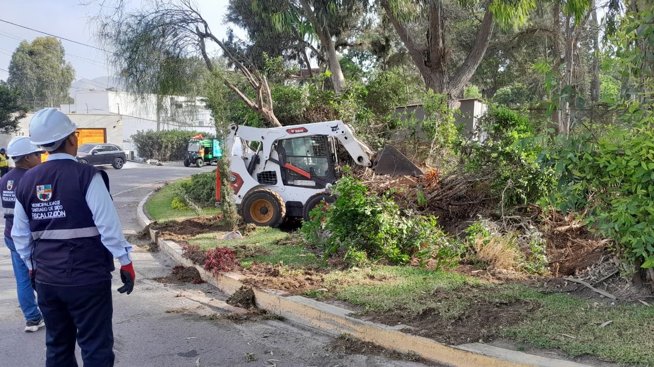 Un total de 60 lotes ampliaron sus linderos sin autorización, según verificó el área técnica de la Municipalidad de Surco.