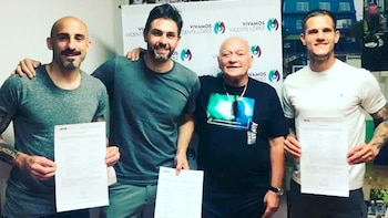 Javier Pinola y Germán Lux