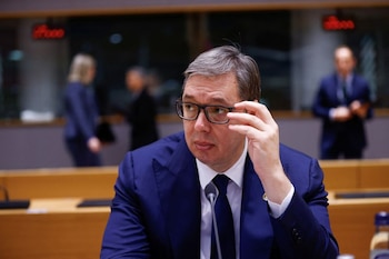 Aleksandar Vucic, presidente de Serbia