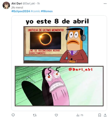 Crédito: X, @Dari_aki