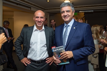 El periodista, Esteban Trebucq, y