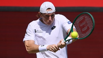 Ignacio Buse se despidió del ATP 500 de Queen's tras caer ante Brandon Nakashima.