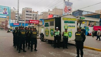 Policía refuerza patrullaje en Gamarra
