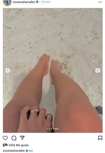 Susana Alvarado se luce con