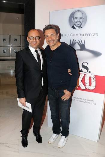 Mühlberger junto a Marcelo De