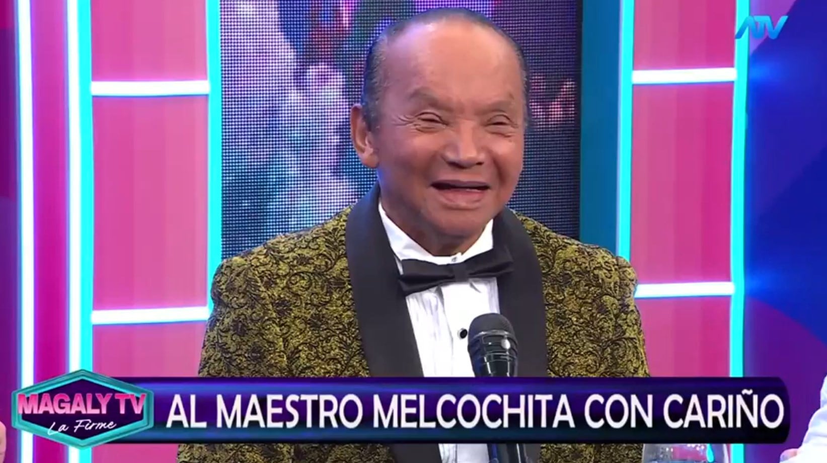 Melcochita y Heidy Amado: joven pareja del artista revela cómo viven su relación y responde sobre su intimidad. Captura: Magaly TV La Firme.
